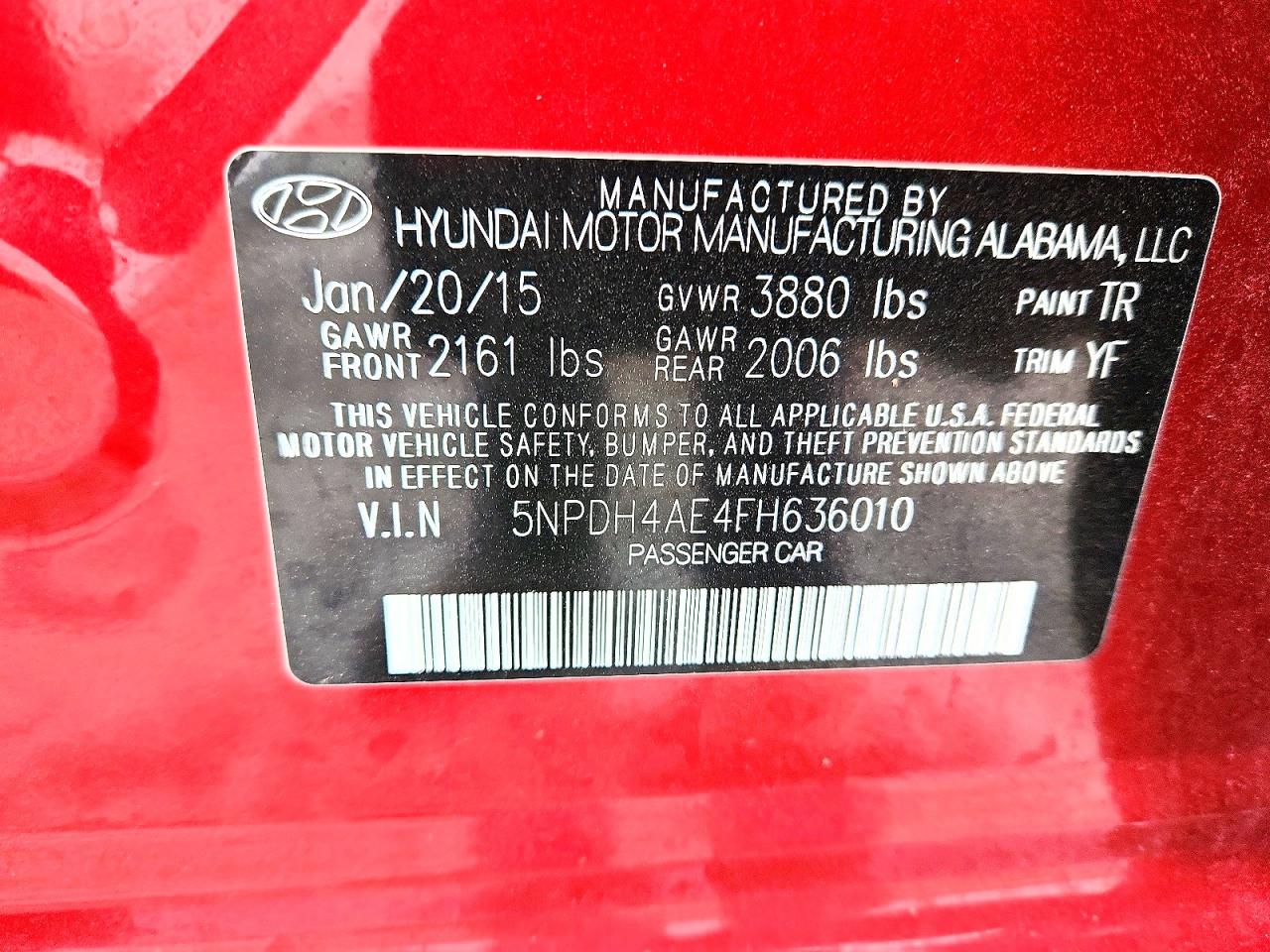 Hyundai ELANTRA Se