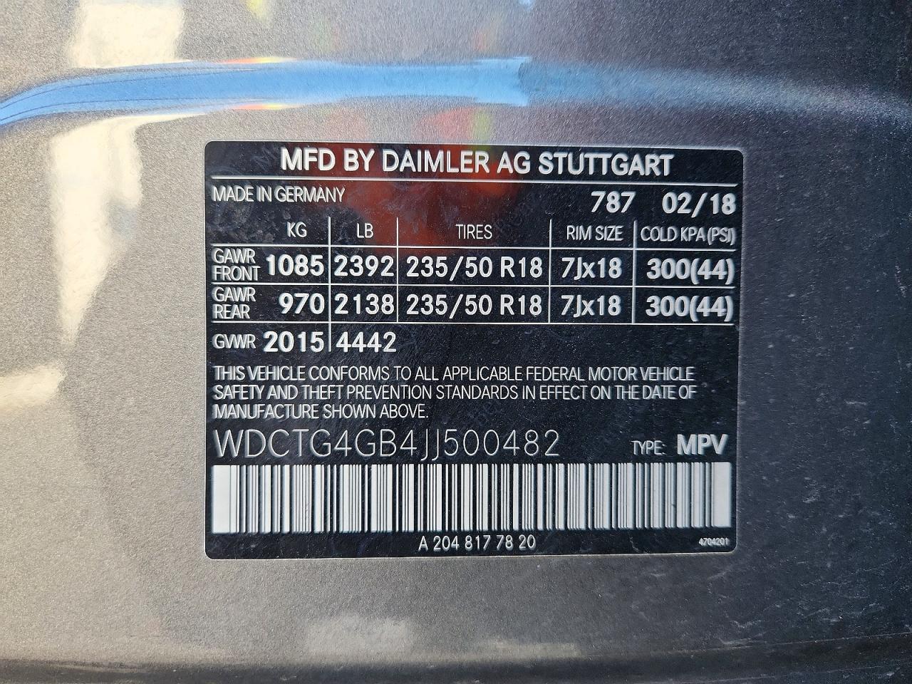 Mercedes-Benz GLA 250 4matic