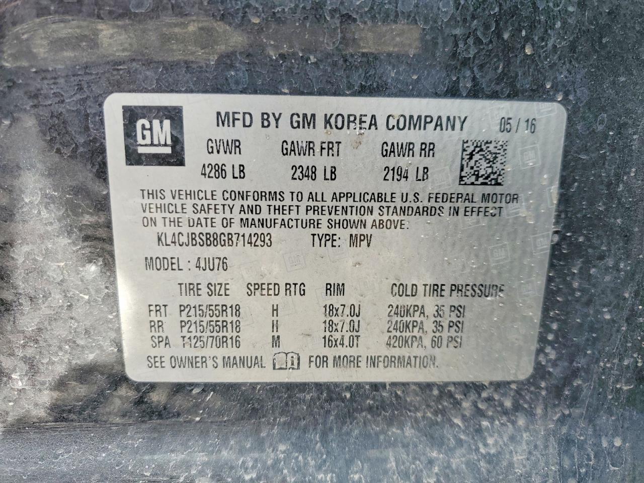 Buick Encore Convenience
