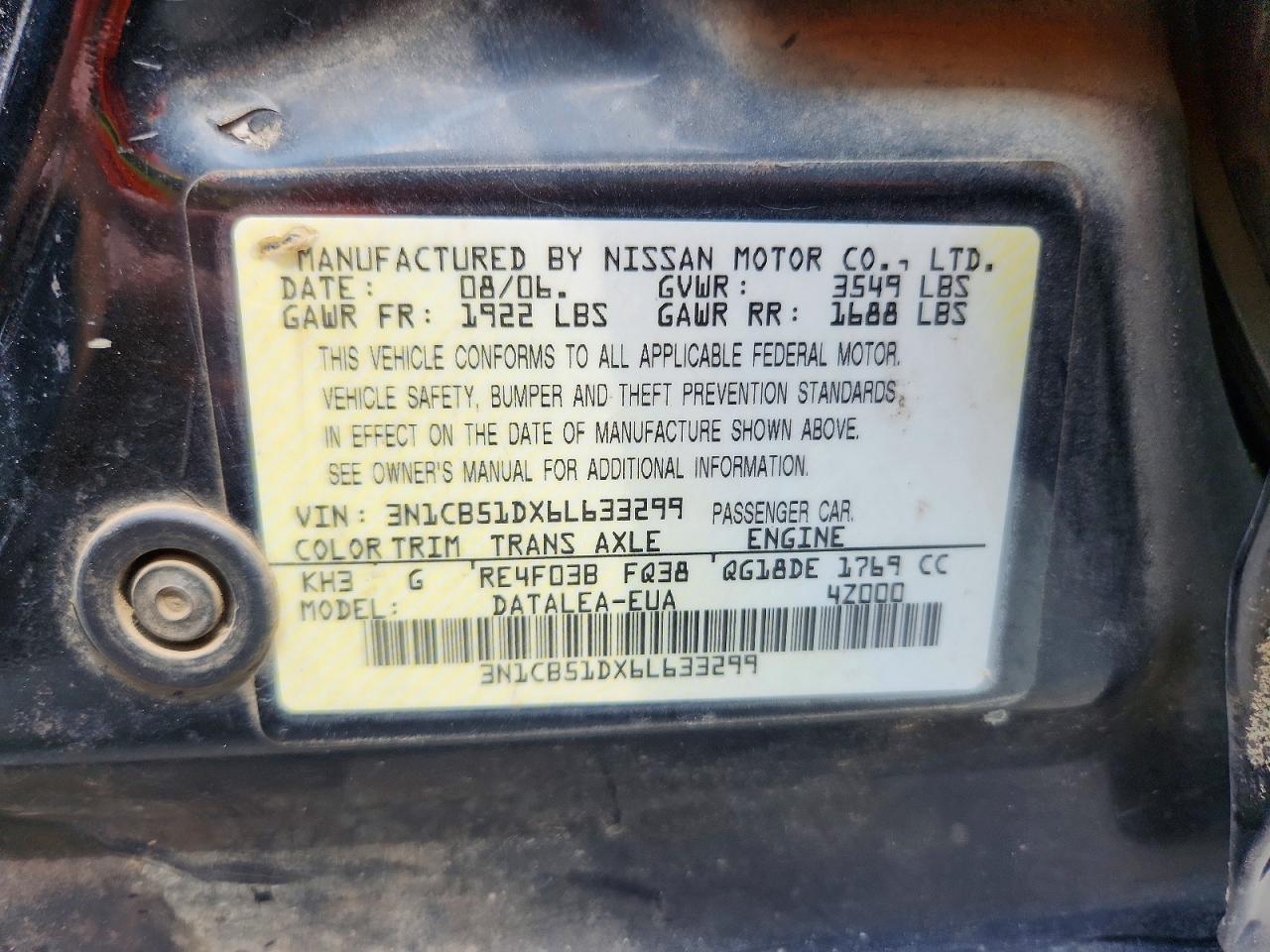 Nissan Sentra 1.8