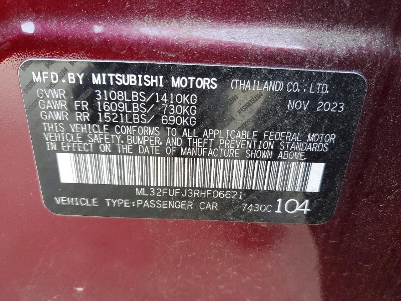 Mitsubishi Mirage G4 Es