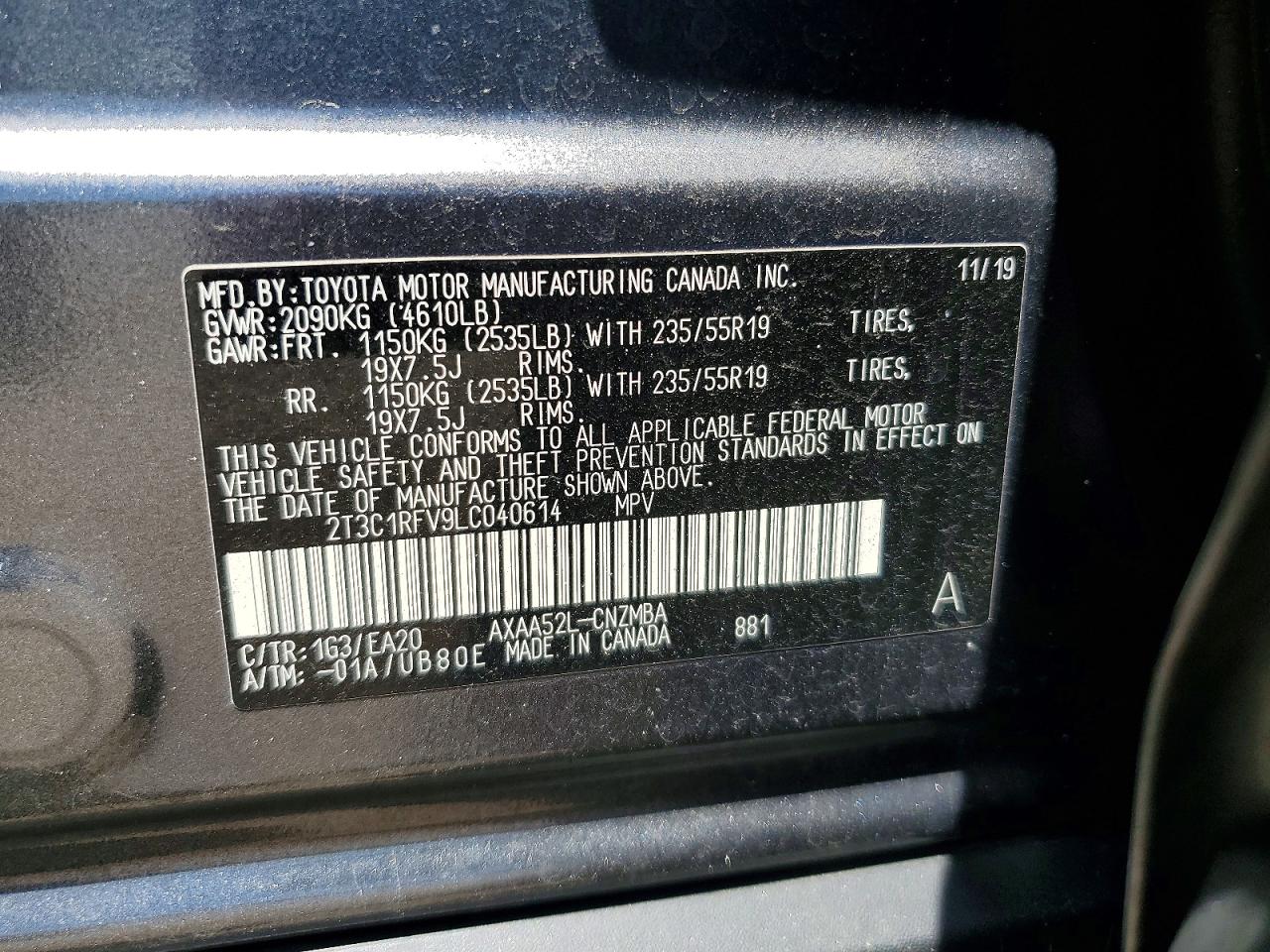 Toyota RAV4 Xle Premium