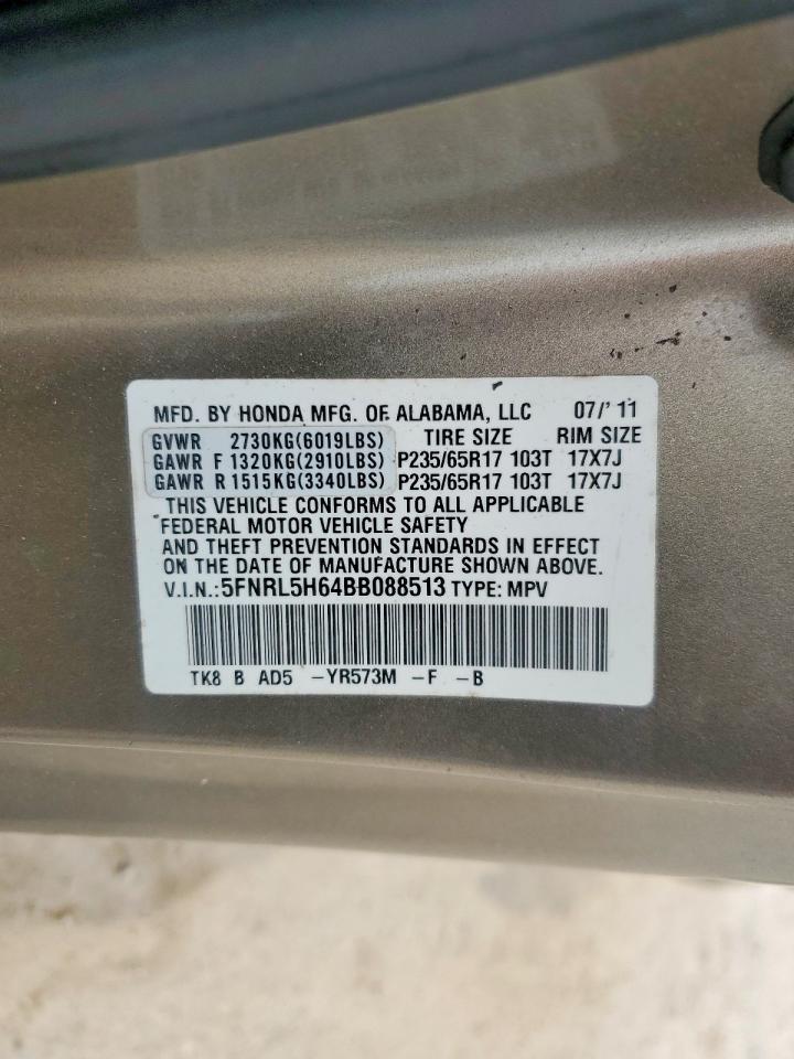 Honda Odyssey Exl