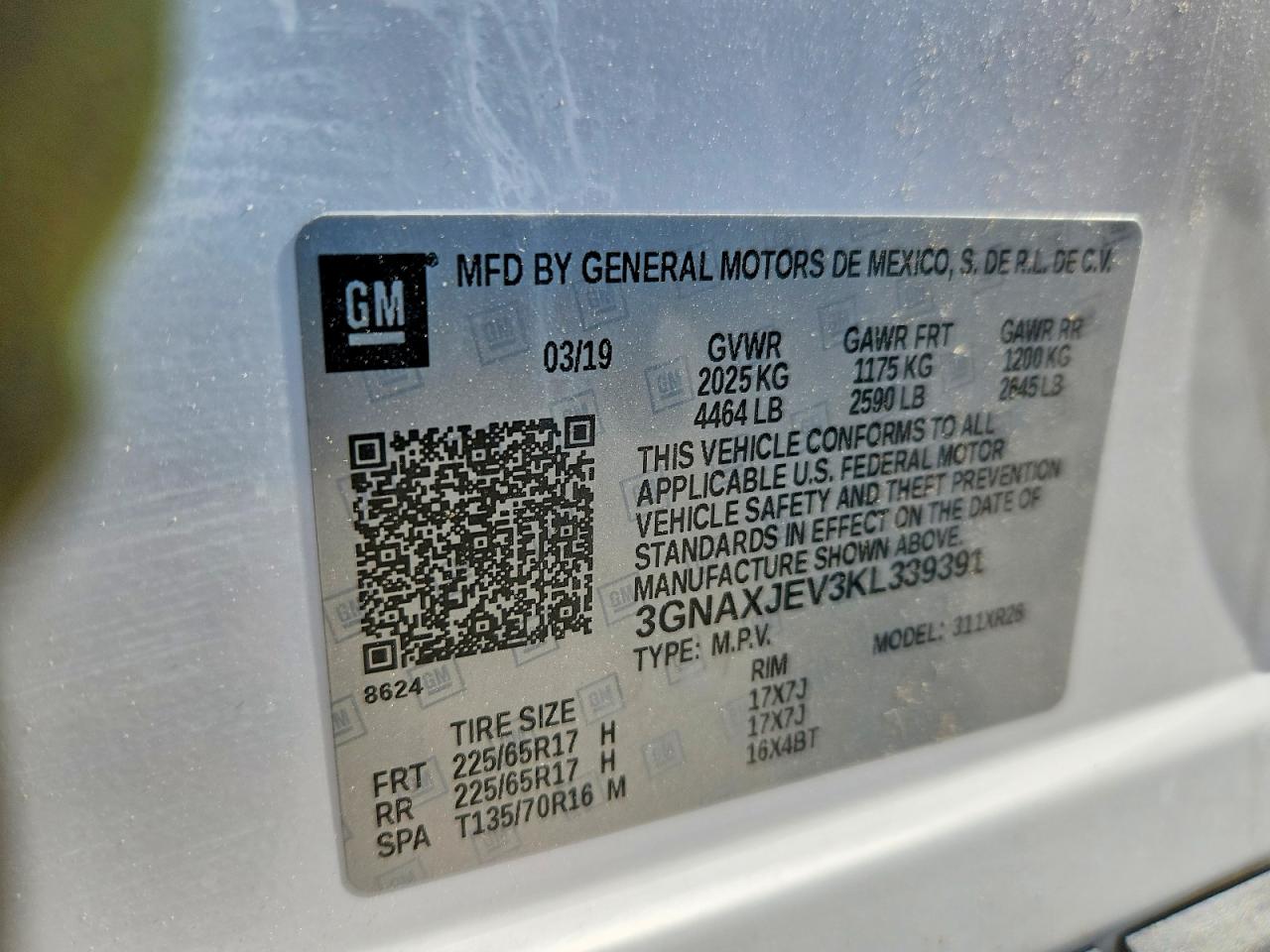Chevrolet Equinox Lt