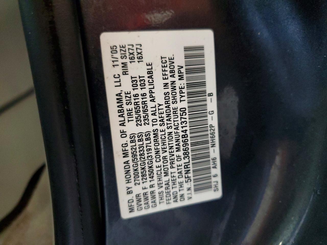 Honda Odyssey Exl