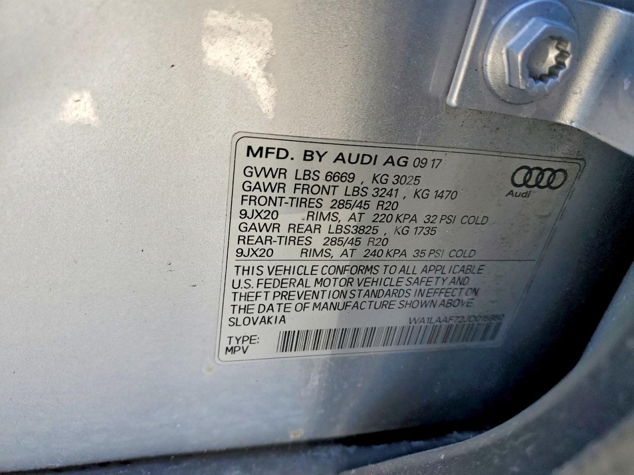 Audi Q7 Premium Plus