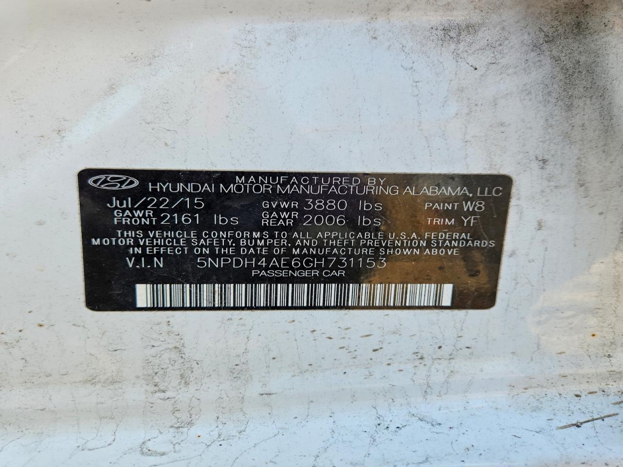 Hyundai ELANTRA Se