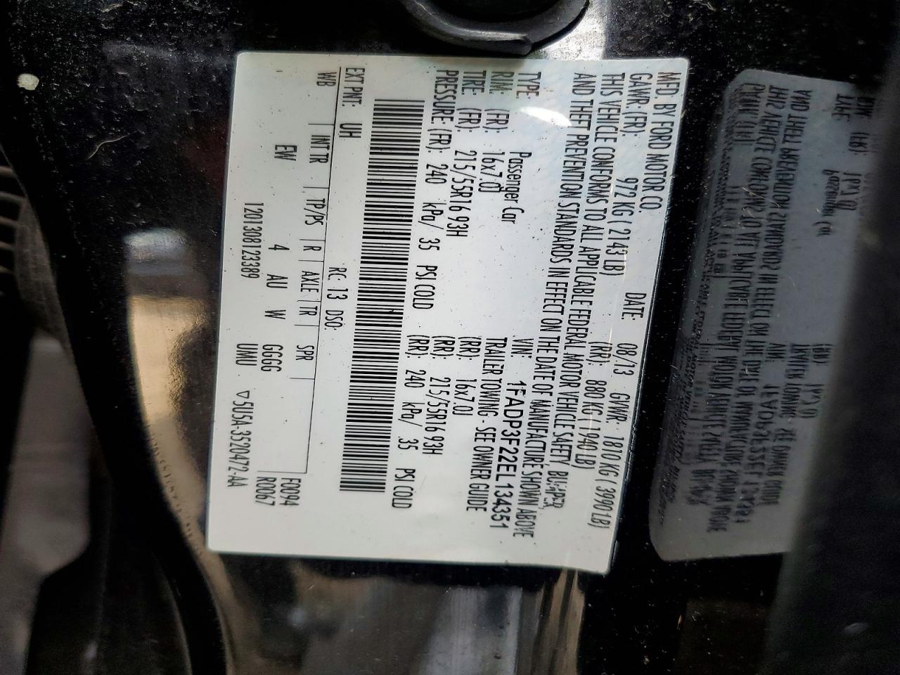 Ford Focus Se