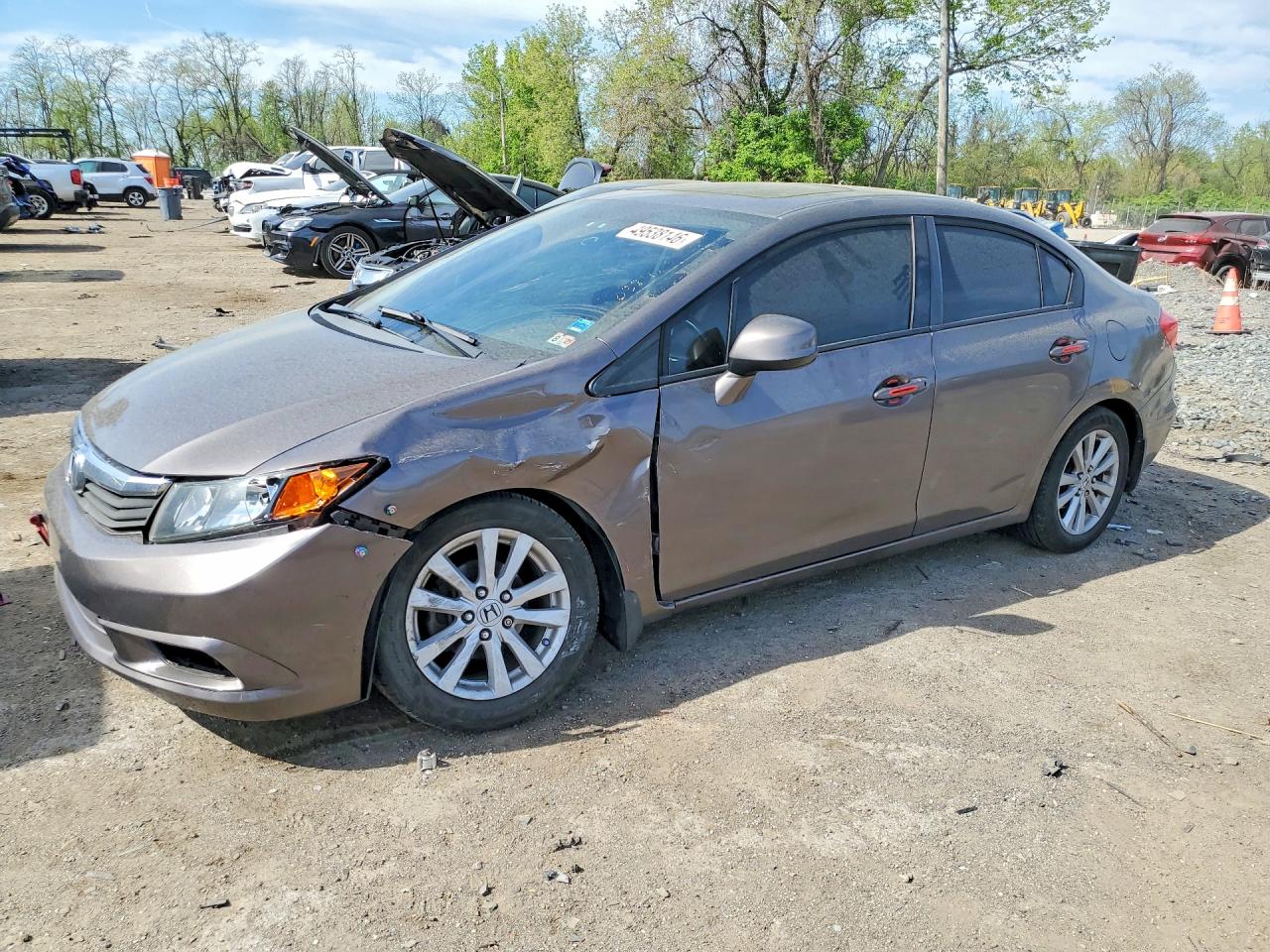 Salvage Honda Civic Image