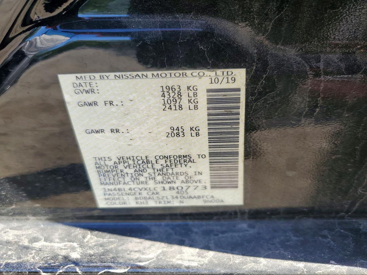 Nissan Altima Sr