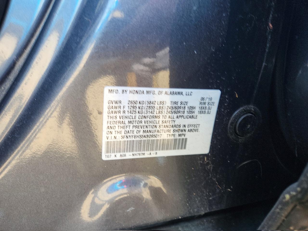 Honda Pilot Exl