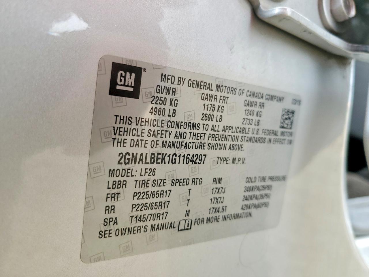 Chevrolet Equinox Ls