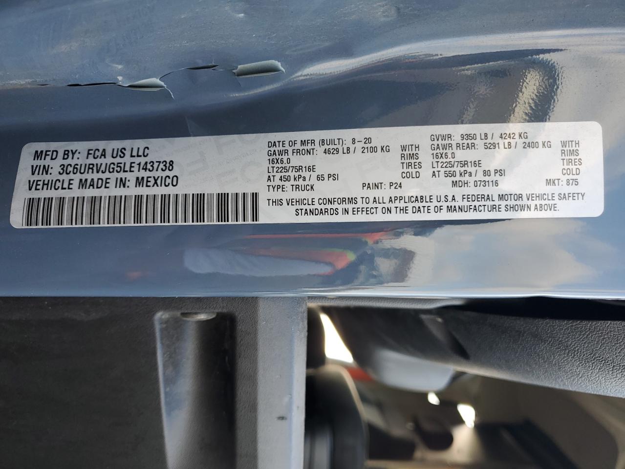 Ram Promaster 3500 High