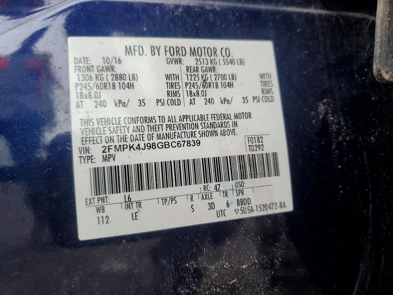Ford Edge Sel