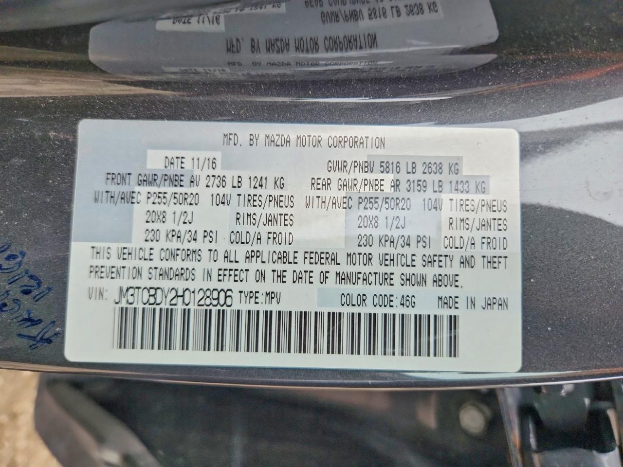 Mazda Cx Grand Touring