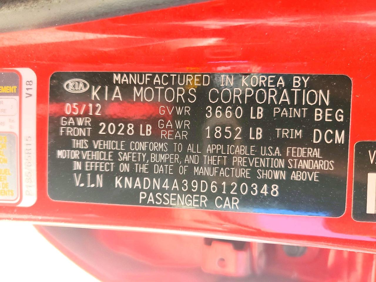 Kia Rio Ex