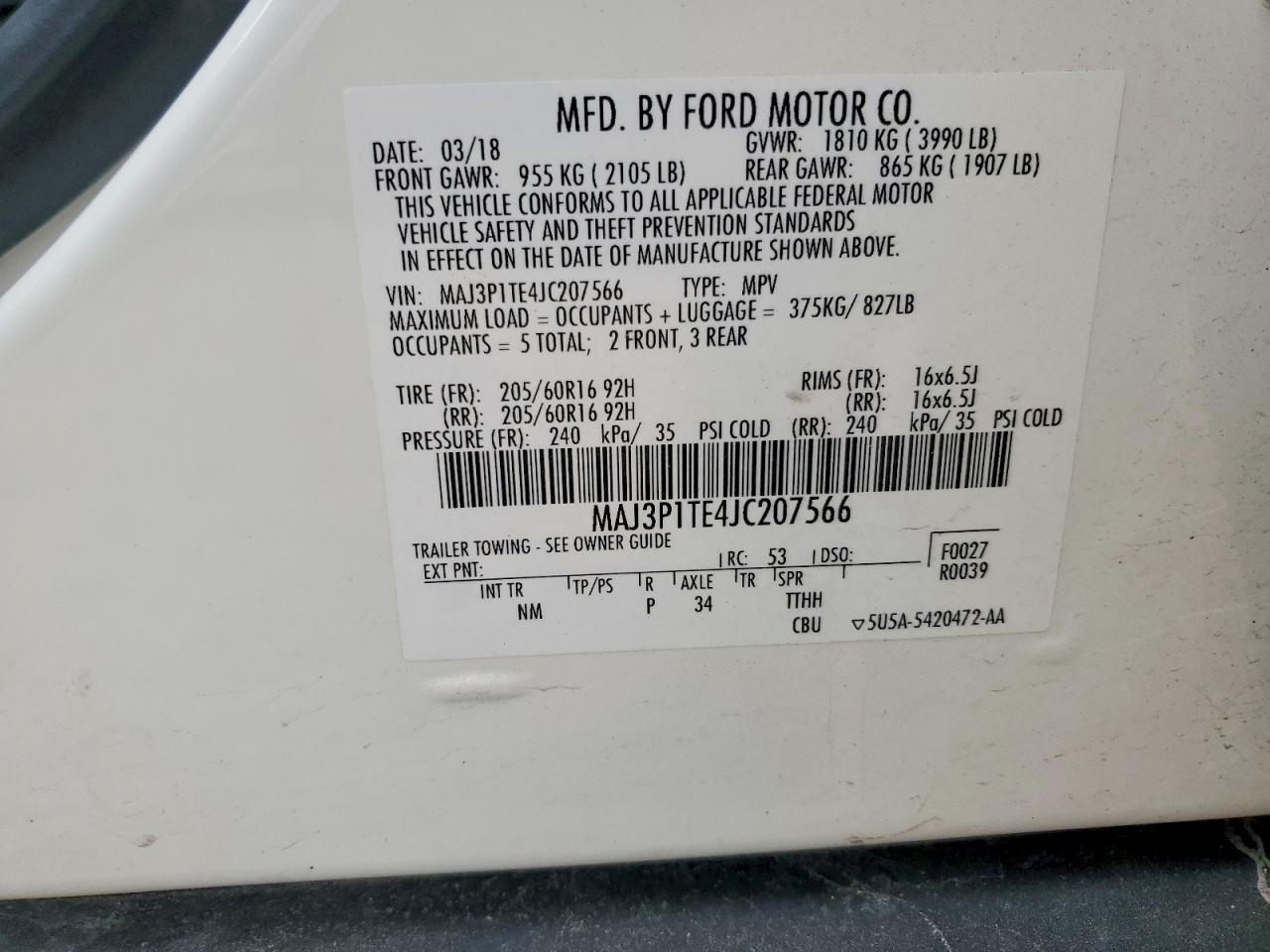 Ford EcoSport Se