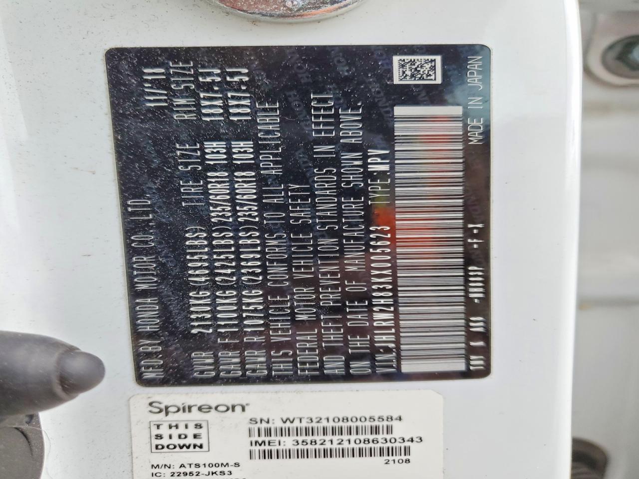 Honda Crv Exl