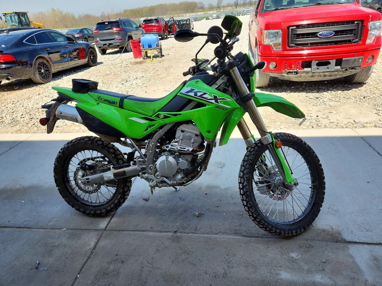 Salvage Kawasaki Klx300 Image