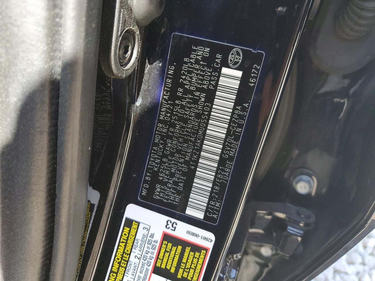 Toyota Camry Trd