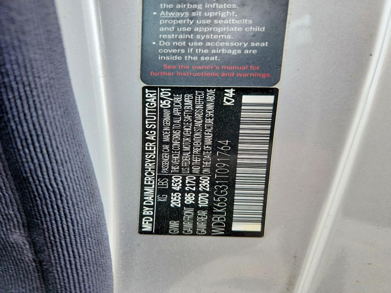 Mercedes-Benz Clk-class 320