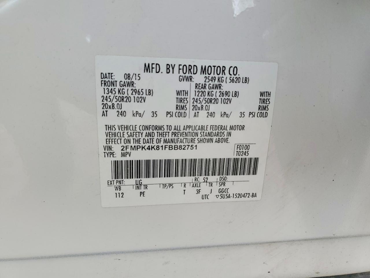 Ford Edge Titanium