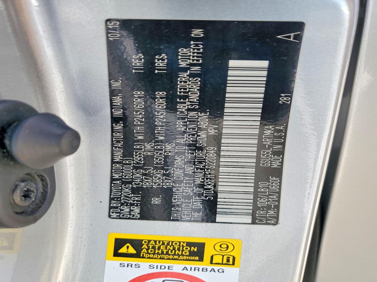 Toyota Highlander Xle