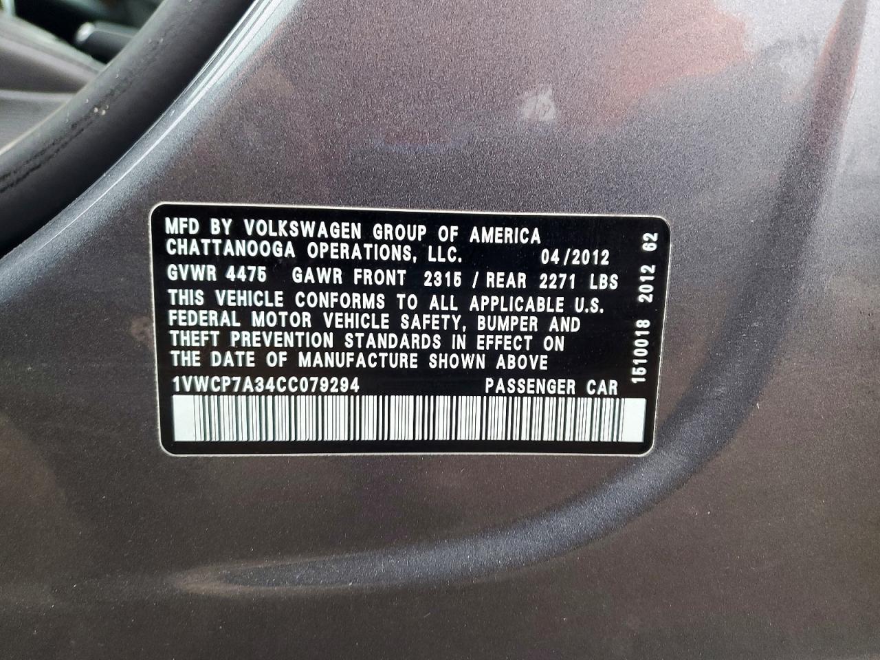 Volkswagen Passat Sel