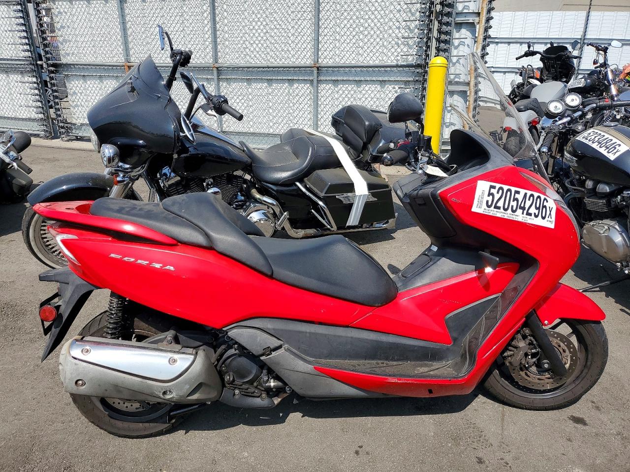 Salvage Honda Nss Cycle Image