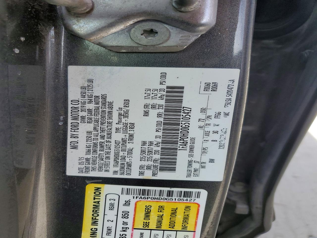 Ford Fusion Se