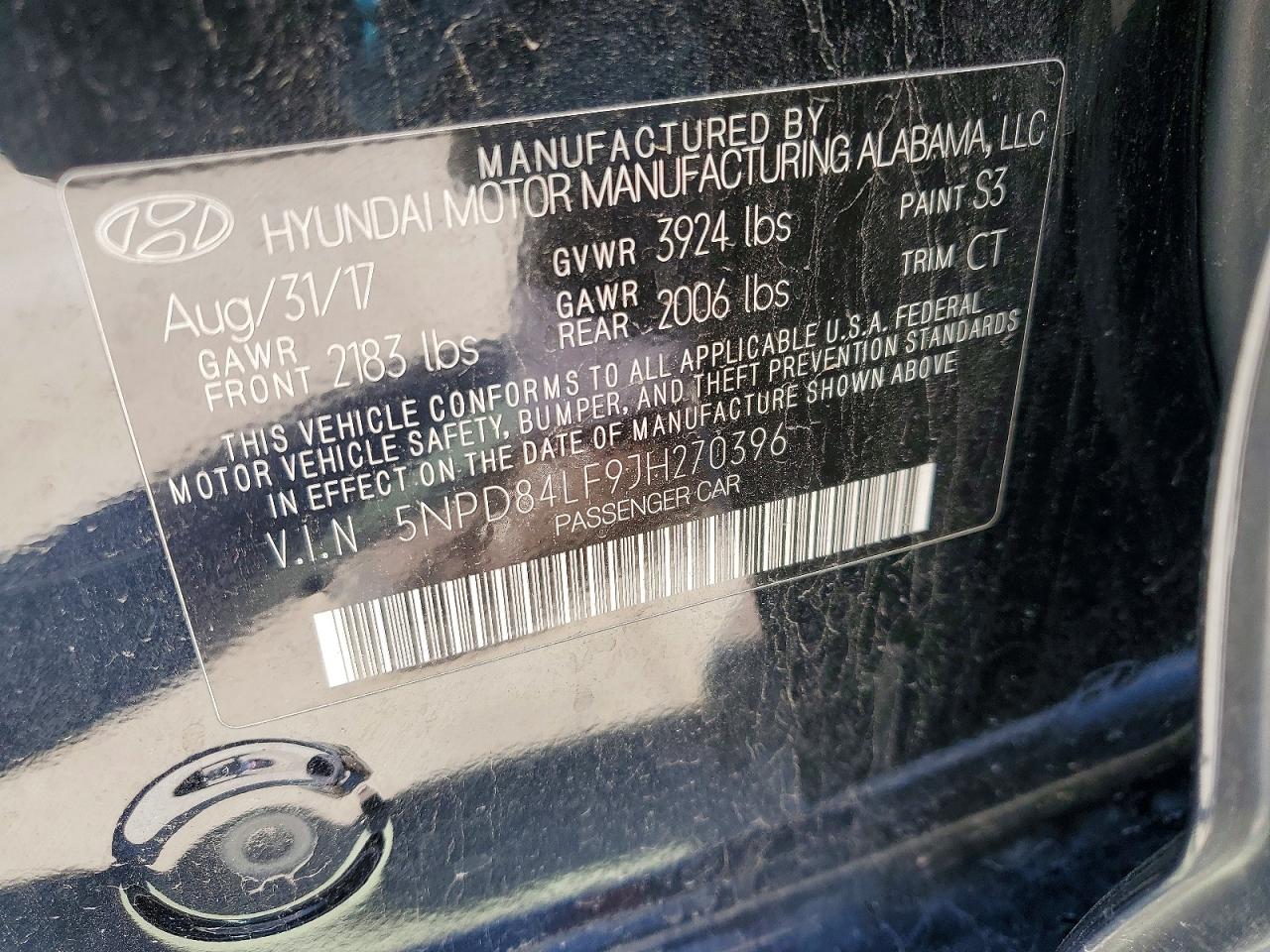 Hyundai ELANTRA Sel