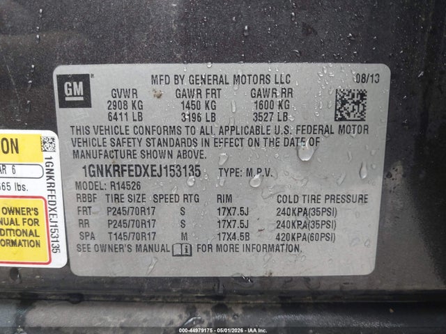 Chevrolet Traverse Ls