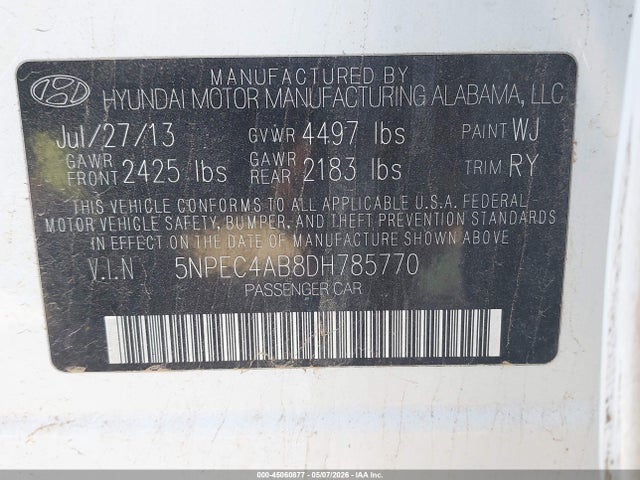 Hyundai SONATA Se 2.0t
