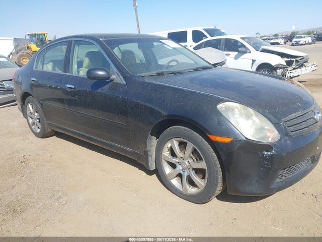 Salvage INFINITI G35x Image