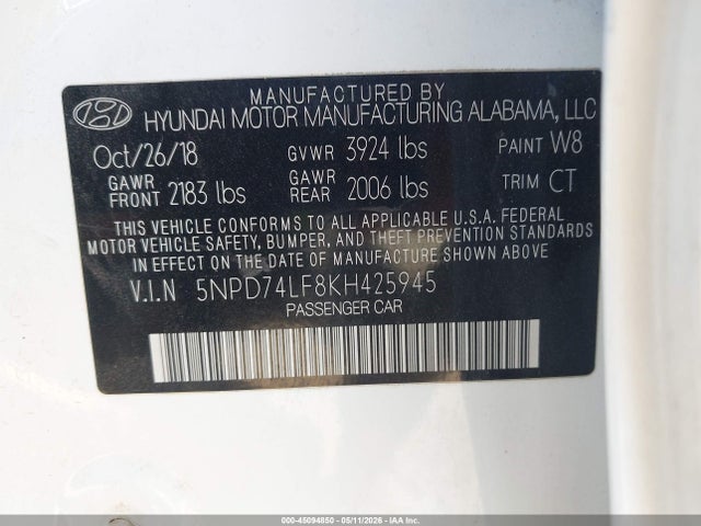 Hyundai ELANTRA Se