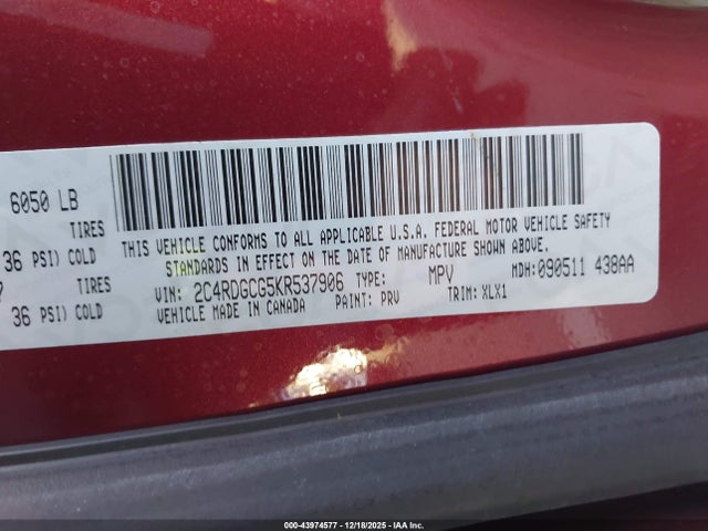 Dodge Grand Caravan Sxt