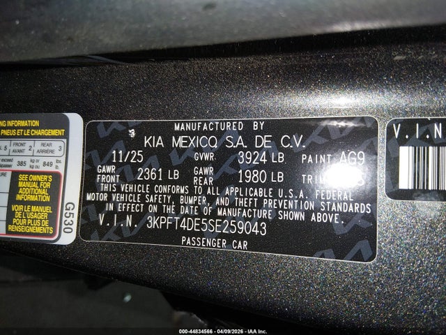 Kia K4 Lx