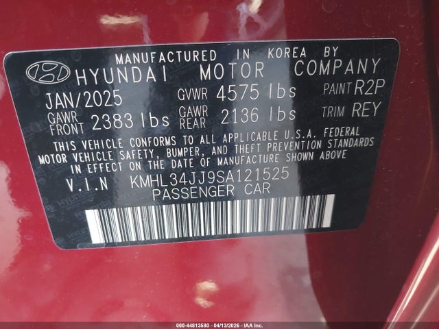 Hyundai SONATA Sel