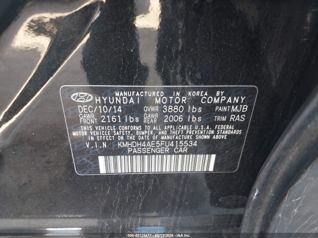 Hyundai ELANTRA Se