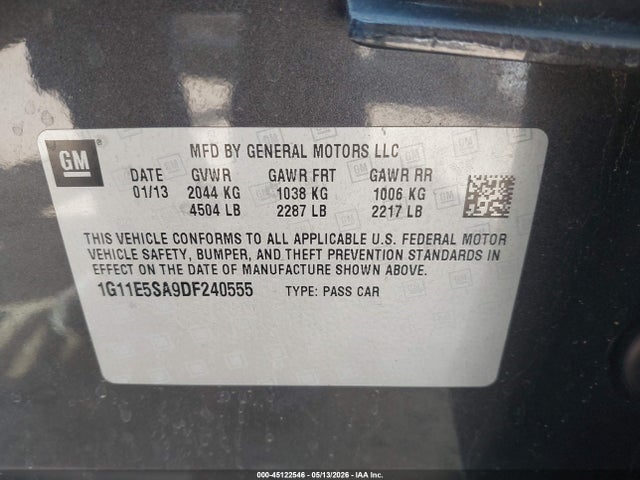 Chevrolet Malibu 2lt