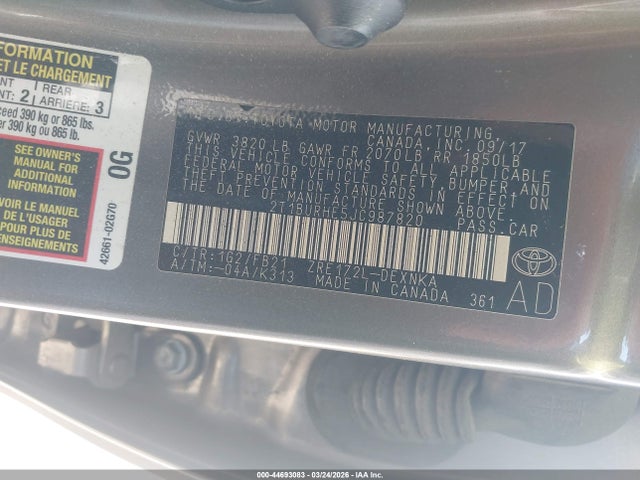Toyota Corolla Le