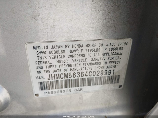 Honda Accord 2.4 Lx