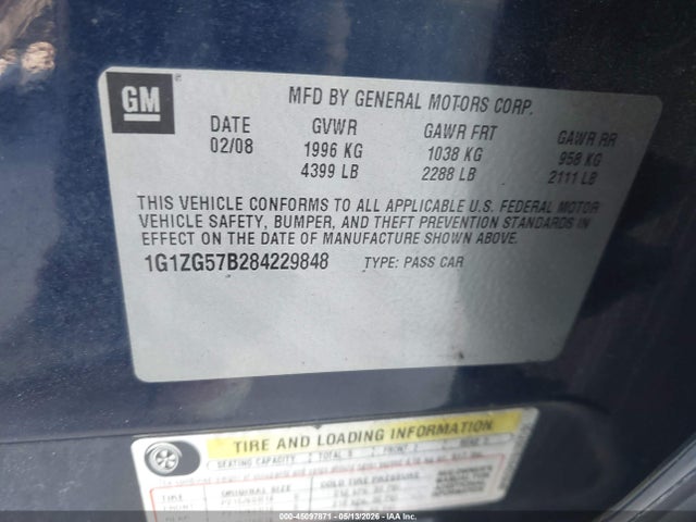 Chevrolet Malibu Ls