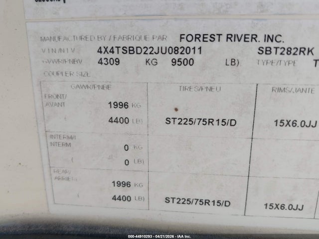 Forest River Hemisphere