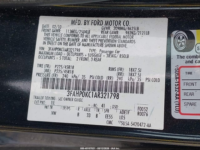 Ford Fusion Sport