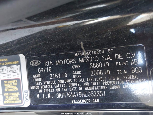 Kia Forte Lx