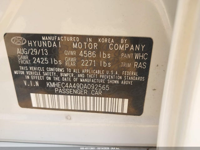 Hyundai SONATA Limited