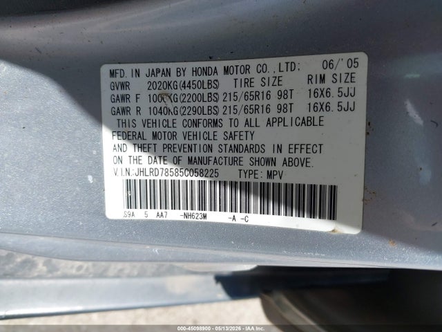 Honda CR-V Lx