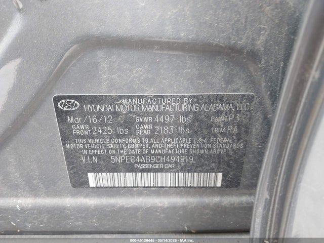 Hyundai SONATA Limited 2.0t