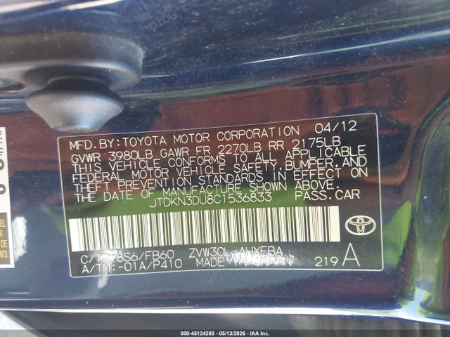 Toyota Prius Three